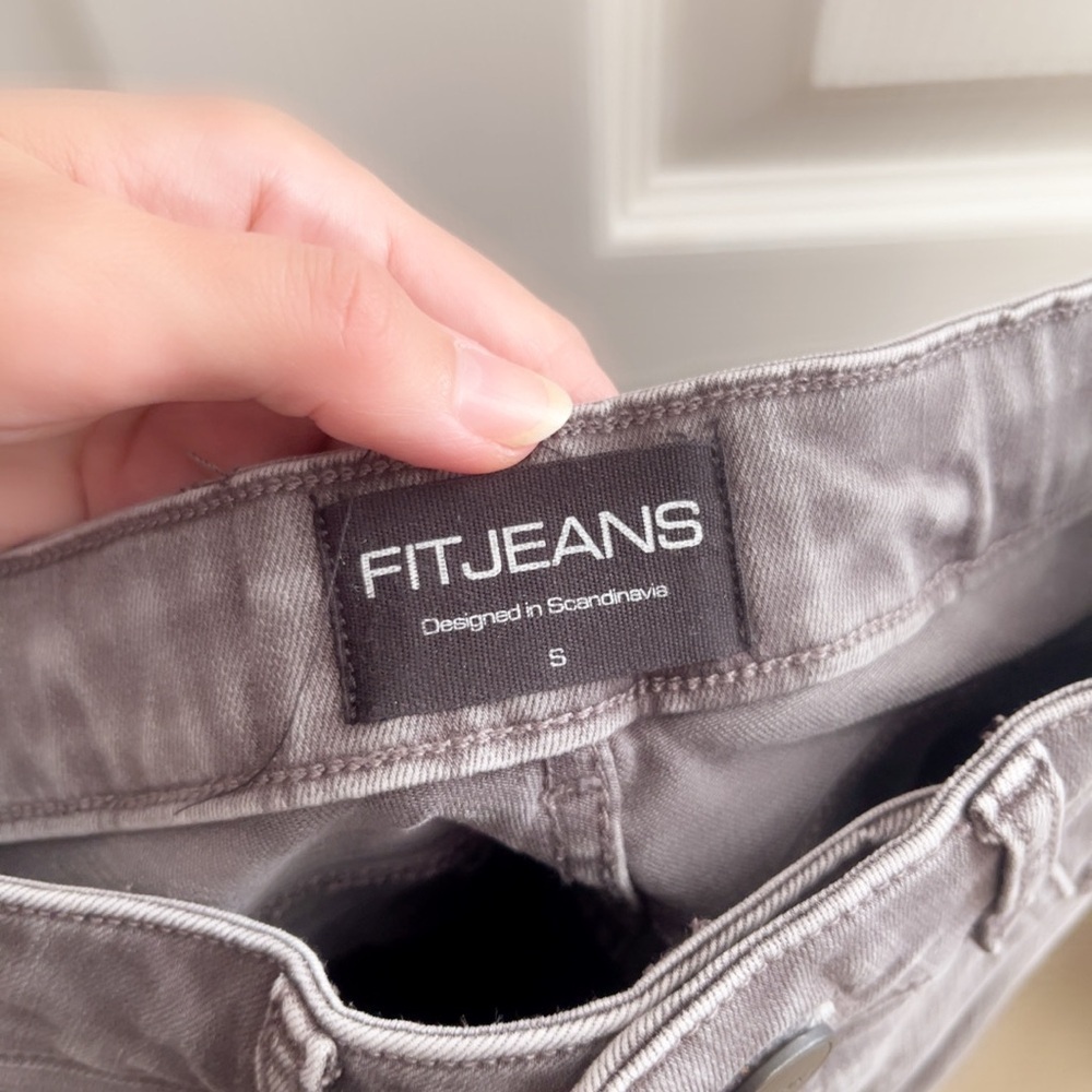 FITJEANS Light Gray Denim small - Picture 2 of 5